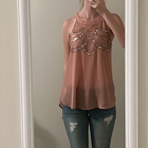 XS pink tank Maurice’s